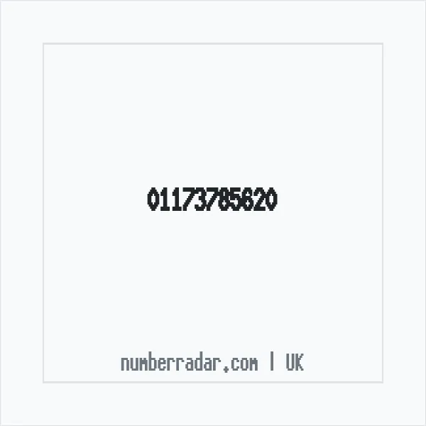 Reverse number check for +44 117 378 5620 — who called me?