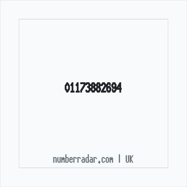 Reverse number check for +44 117 388 2694 — who called me?