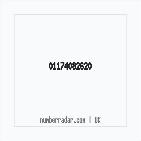 Reverse number check for +44 117 408 2620 — who called me?
