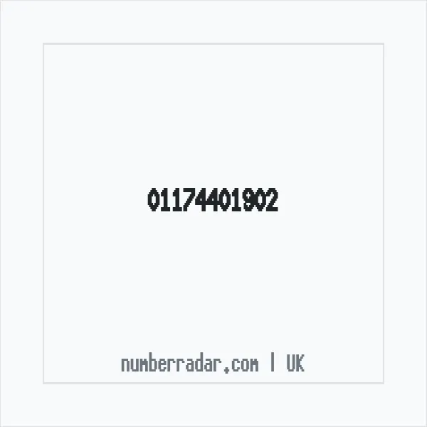 Reverse number check for +44 117 440 1902 — who called me?