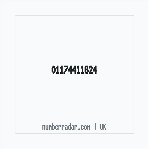 Reverse number check for +44 117 441 1624 — who called me?