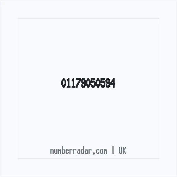 Reverse number check for +44 117 905 0594 — who called me?