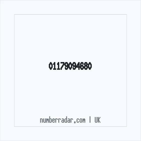 Reverse number check for +44 117 909 4680 — who called me?