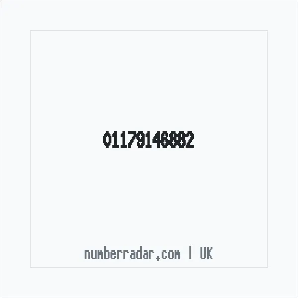 Reverse number check for +44 117 914 6882 — who called me?
