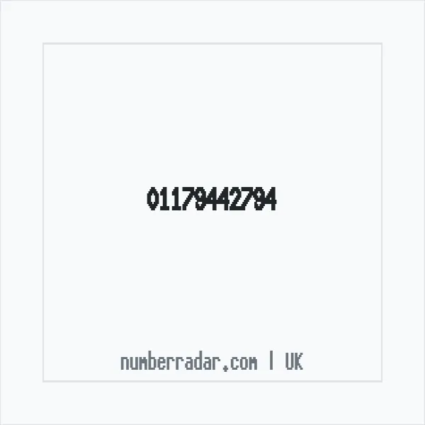 Reverse number check for +44 117 944 2794 — who called me?