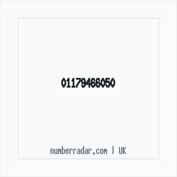 Reverse number check for +44 117 946 6050 — who called me?