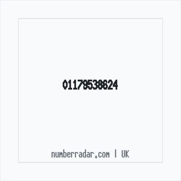 Reverse number check for +44 117 953 8624 — who called me?