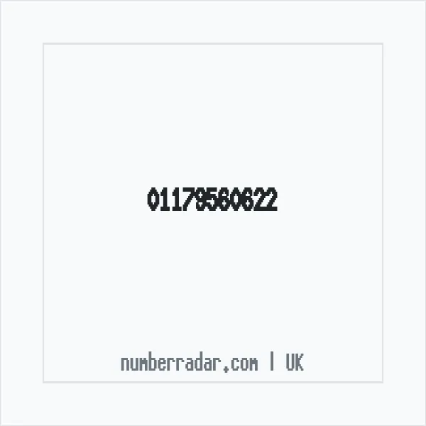Reverse number check for +44 117 956 0622 — who called me?