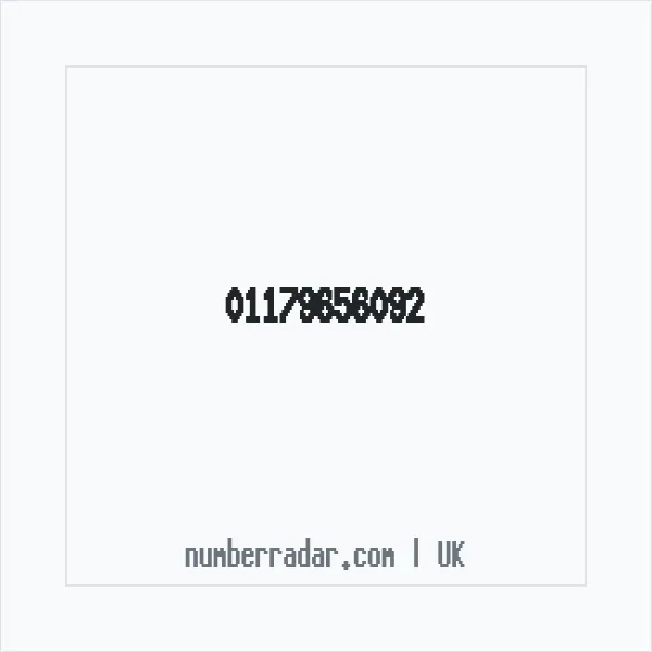Reverse number check for +44 117 965 6092 — who called me?
