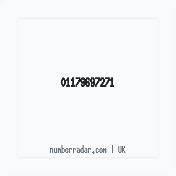 Reverse number check for +44 117 969 7271 — who called me?