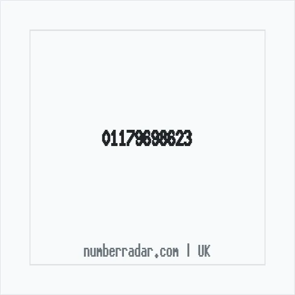 Reverse number check for +44 117 969 8623 — who called me?