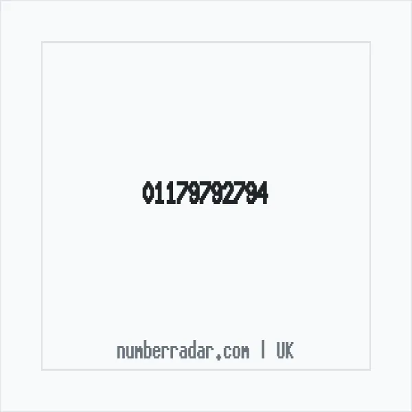 Reverse number check for +44 117 979 2794 — who called me?