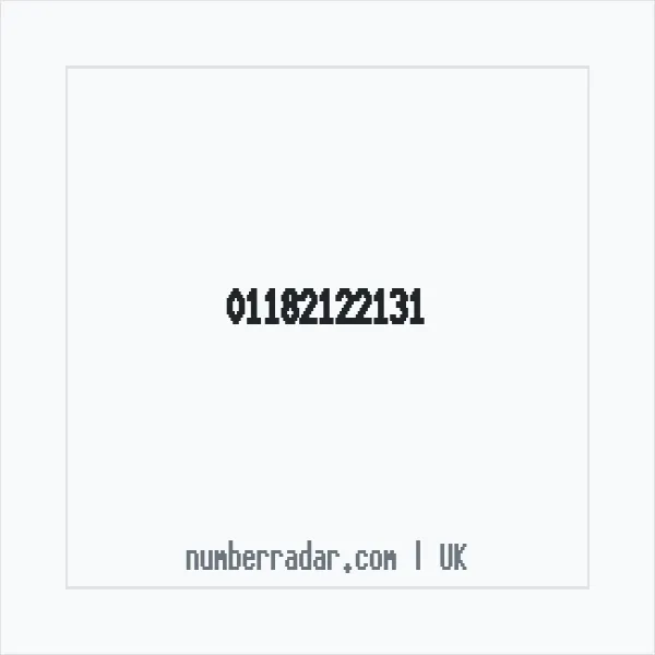 Reverse number check for +44 118 212 2131 — who called me?