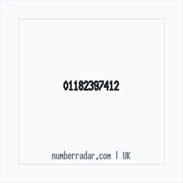 Reverse number check for +44 118 239 7412 — who called me?