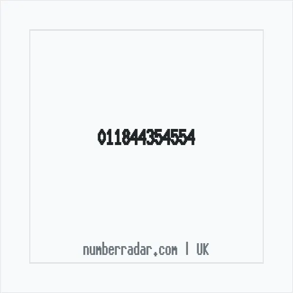 Reverse number check for +44 (1184) 435-455 — who called me?