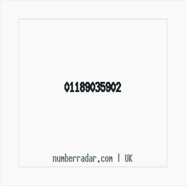 Reverse number check for +44 118 903 5902 — who called me?