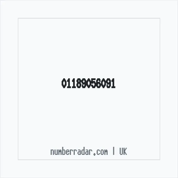 Reverse number check for +44 118 905 6091 — who called me?