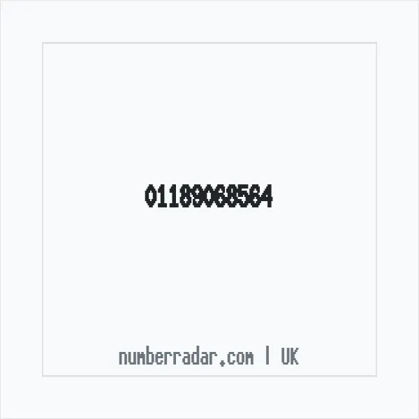 Reverse number check for +44 118 906 8564 — who called me?