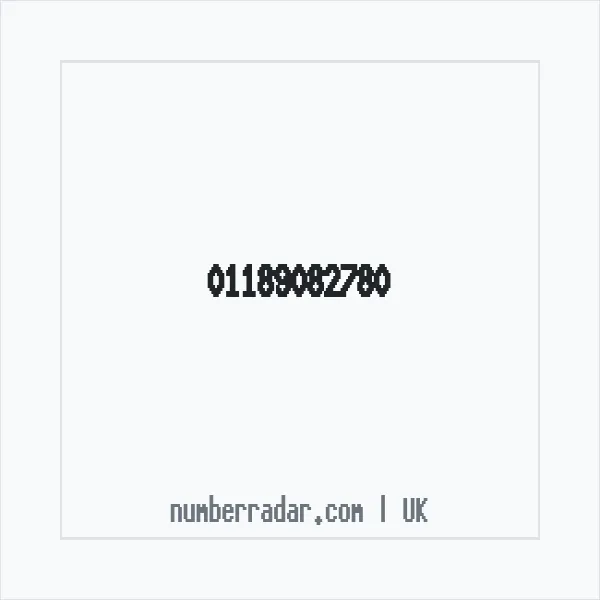 Reverse number check for +44 118 908 2780 — who called me?