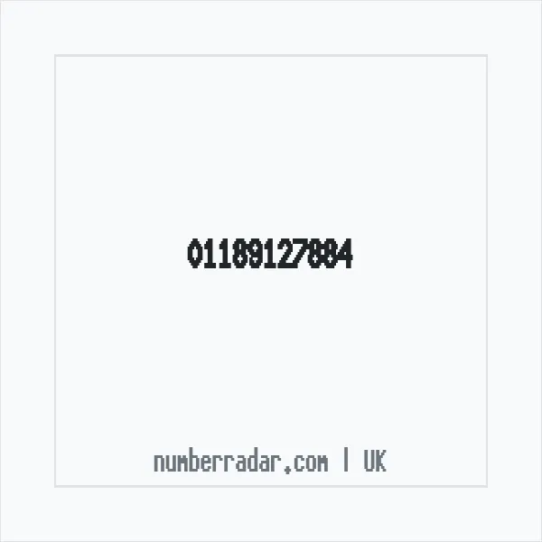 Reverse number check for +44 118 912 7884 — who called me?
