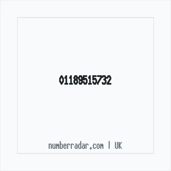 Reverse number check for +44 118 951 5732 — who called me?