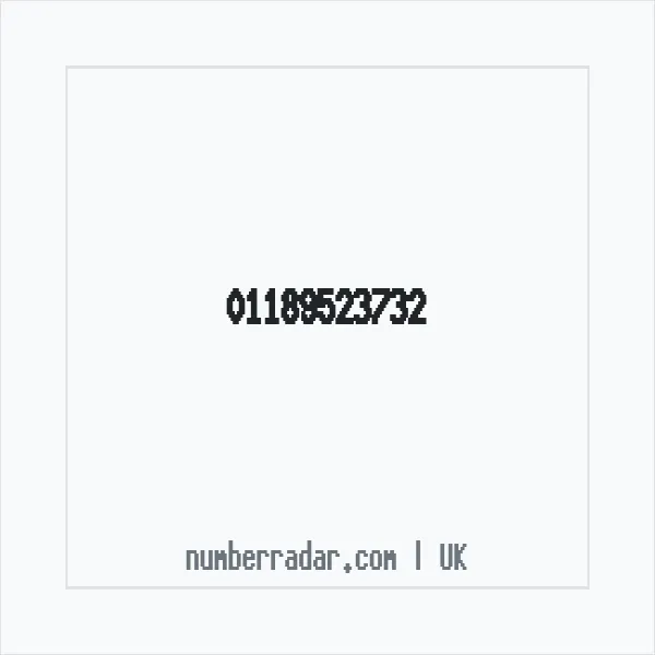Reverse number check for +44 118 952 3732 — who called me?