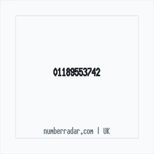 Reverse number check for +44 118 955 3742 — who called me?