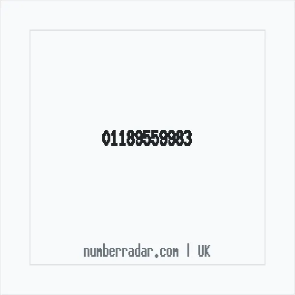 Reverse number check for +44 118 955 9983 — who called me?
