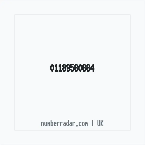 Reverse number check for +44 118 956 0664 — who called me?