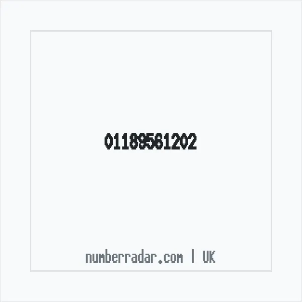 Reverse number check for +44 118 956 1202 — who called me?
