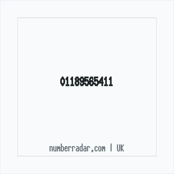 Reverse number check for +44 118 956 5411 — who called me?