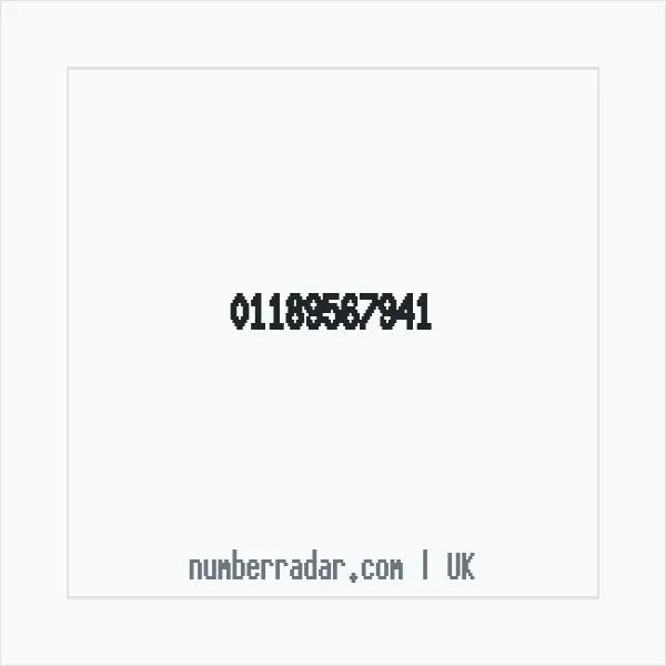 Reverse number check for +44 118 956 7941 — who called me?