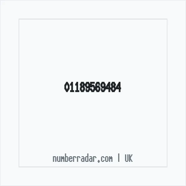 Reverse number check for +44 118 956 9484 — who called me?