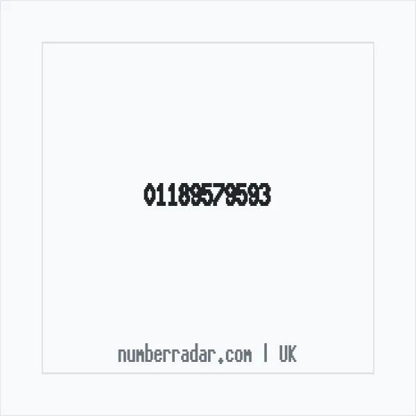 Reverse number check for +44 118 957 9593 — who called me?