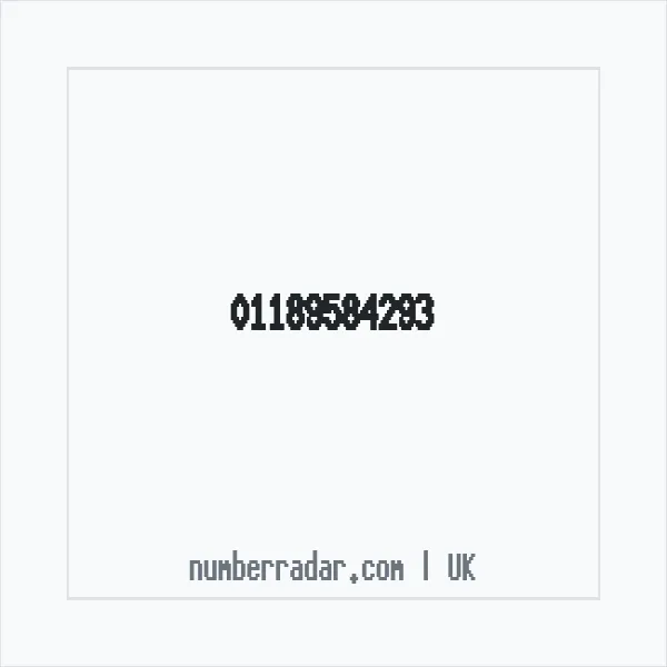 Reverse number check for +44 118 958 4293 — who called me?