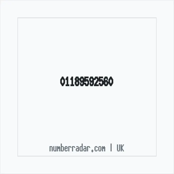 Reverse number check for +44 118 959 2560 — who called me?