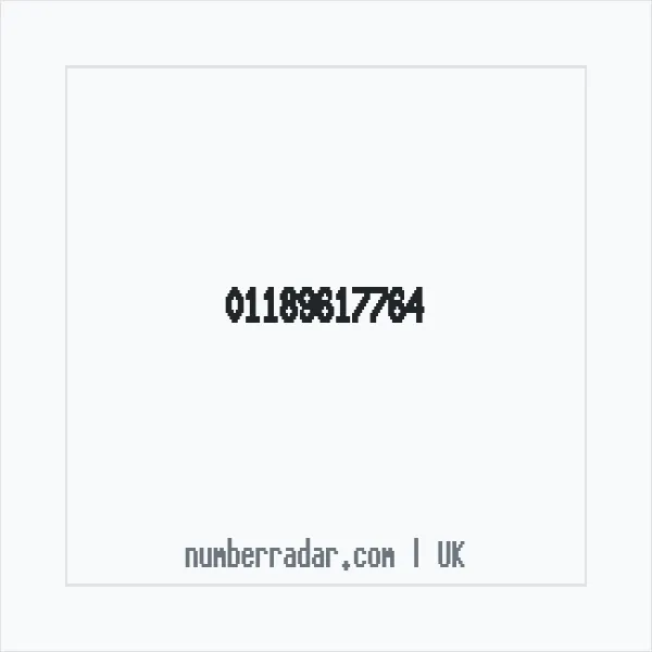 Reverse number check for +44 118 961 7764 — who called me?