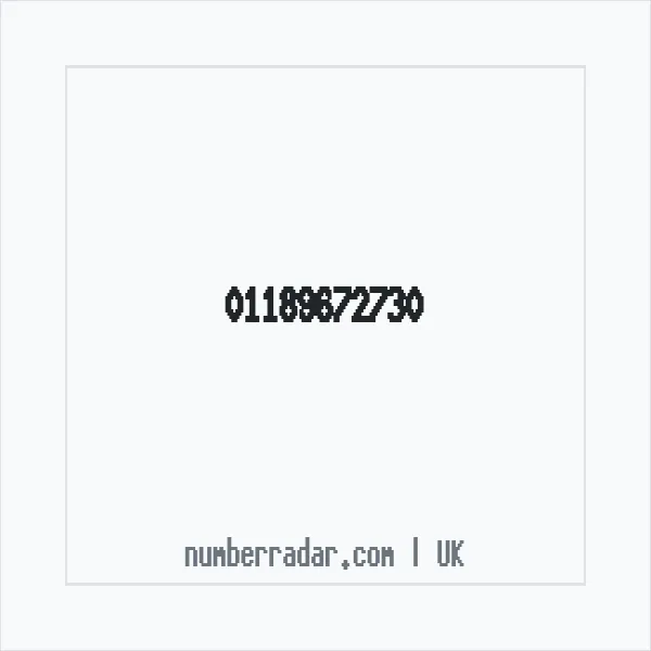 Reverse number check for +44 118 967 2730 — who called me?
