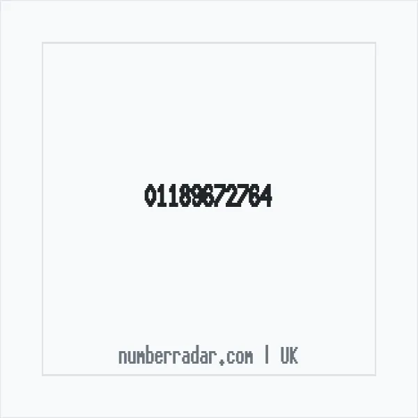 Reverse number check for +44 118 967 2764 — who called me?