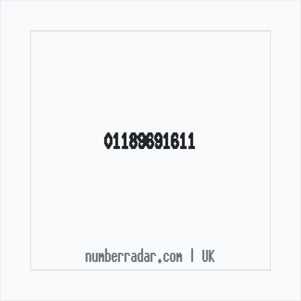 Reverse number check for +44 118 969 1611 — who called me?