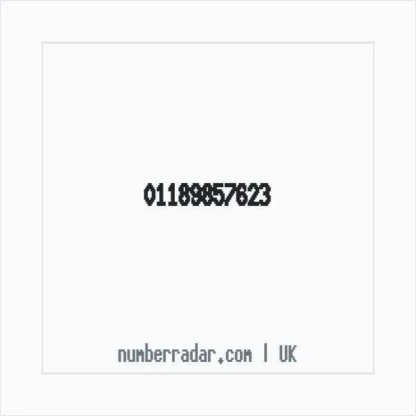 Reverse number check for +44 118 985 7623 — who called me?