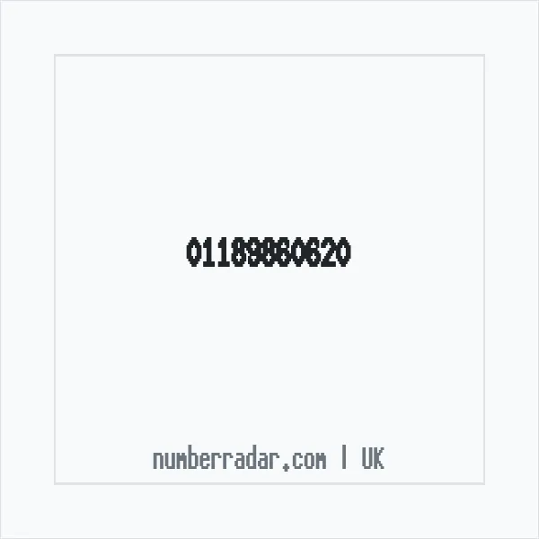 Reverse number check for +44 118 986 0620 — who called me?