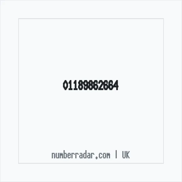 Reverse number check for +44 118 986 2664 — who called me?