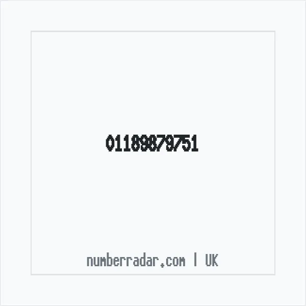 Reverse number check for +44 118 987 9751 — who called me?