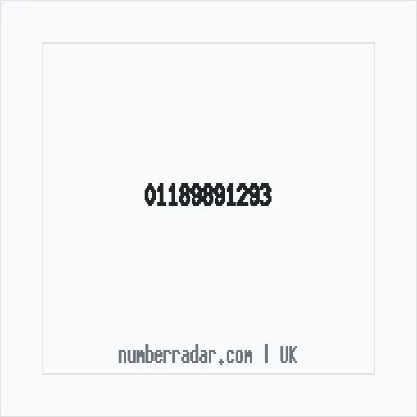 Reverse number check for +44 118 989 1293 — who called me?