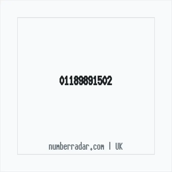 Reverse number check for +44 118 989 1502 — who called me?