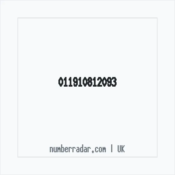 Reverse number check for +44 (1191) 081-209 — who called me?