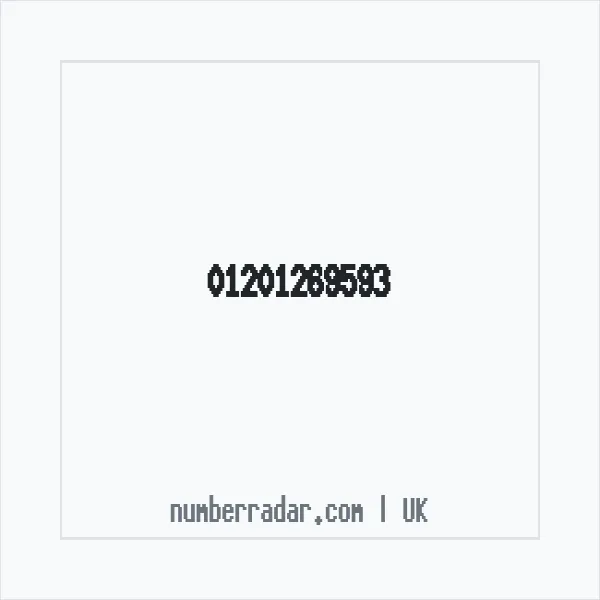 Reverse number check for +44 1201 269593 — who called me?