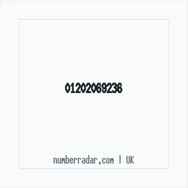 Reverse number check for +44 1202 069236 — who called me?