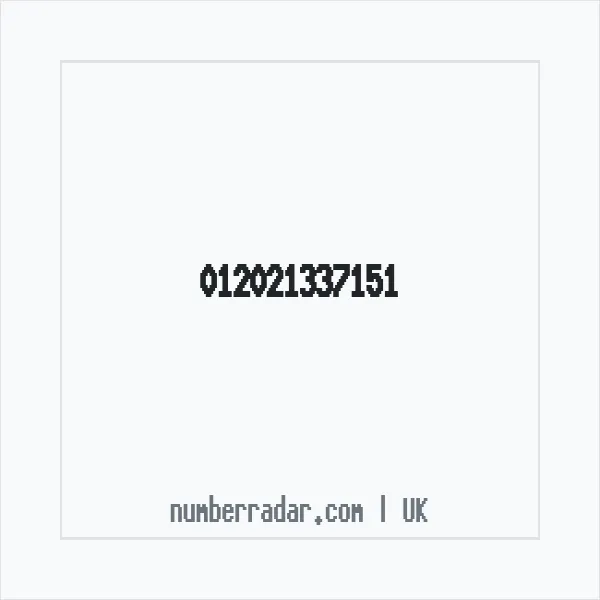 Reverse number check for +44 (1202) 133-715 — who called me?